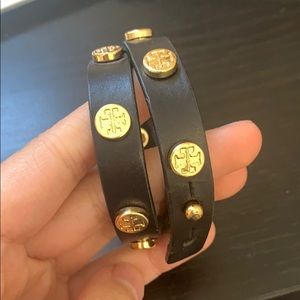Tory Burch double wrap bracelet
